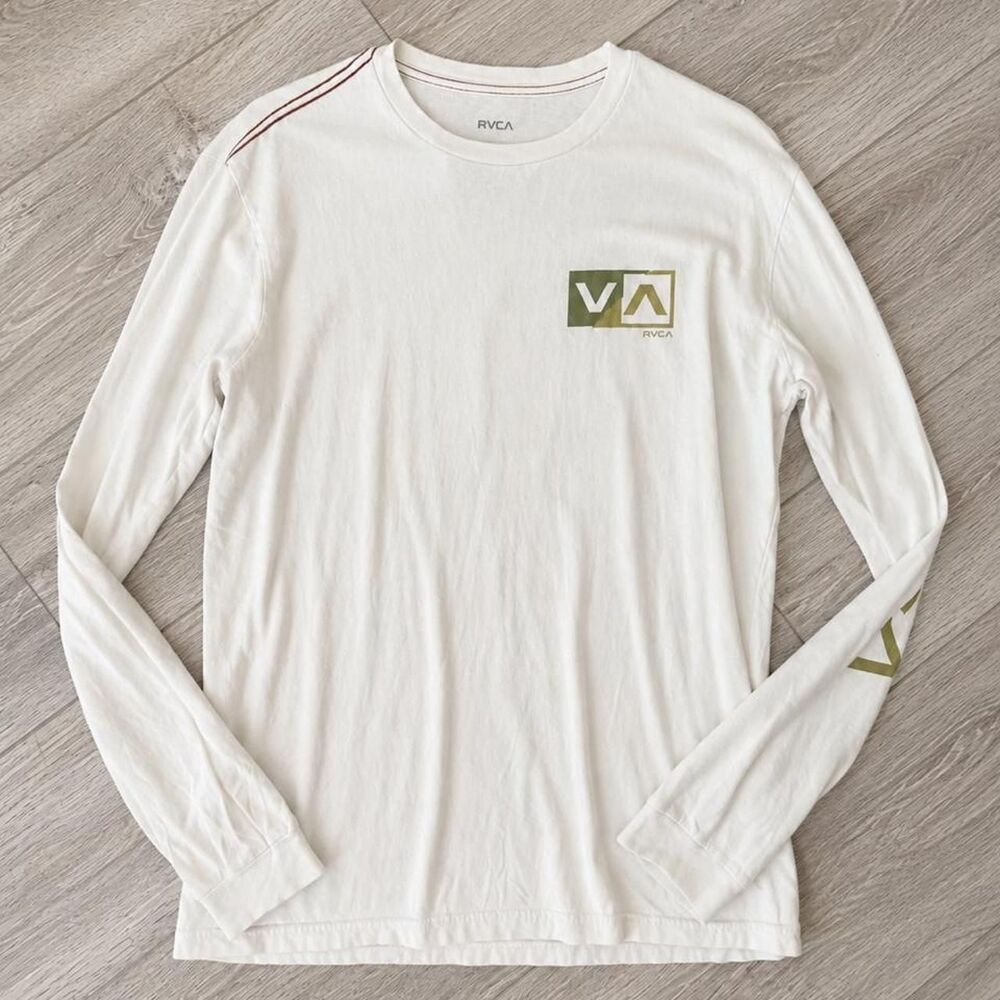 Rvca Men's White T-shirt